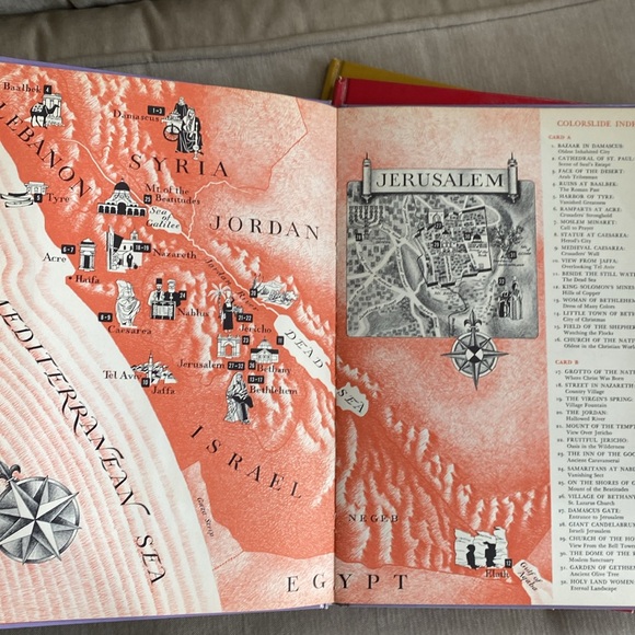 Panorama 1961 Vintage Educational Books Soviet Union - Thailand - The Holy Land - Picture 10 of 13